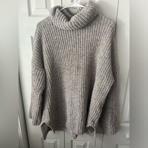 Abercrombie & Fitch Oversized Turtleneck Sweater Large